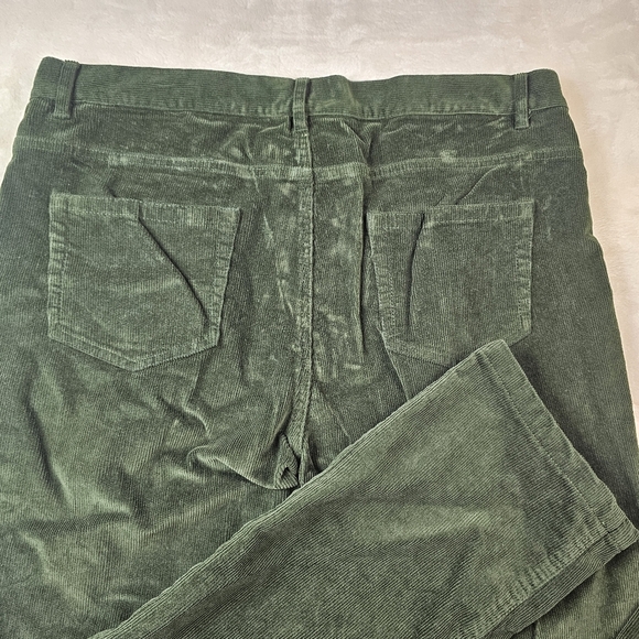 J. McLaughlin Cotton Oxford Corduroy Pants Men’s 36 Green Preppy Holiday - Picture 10 of 11